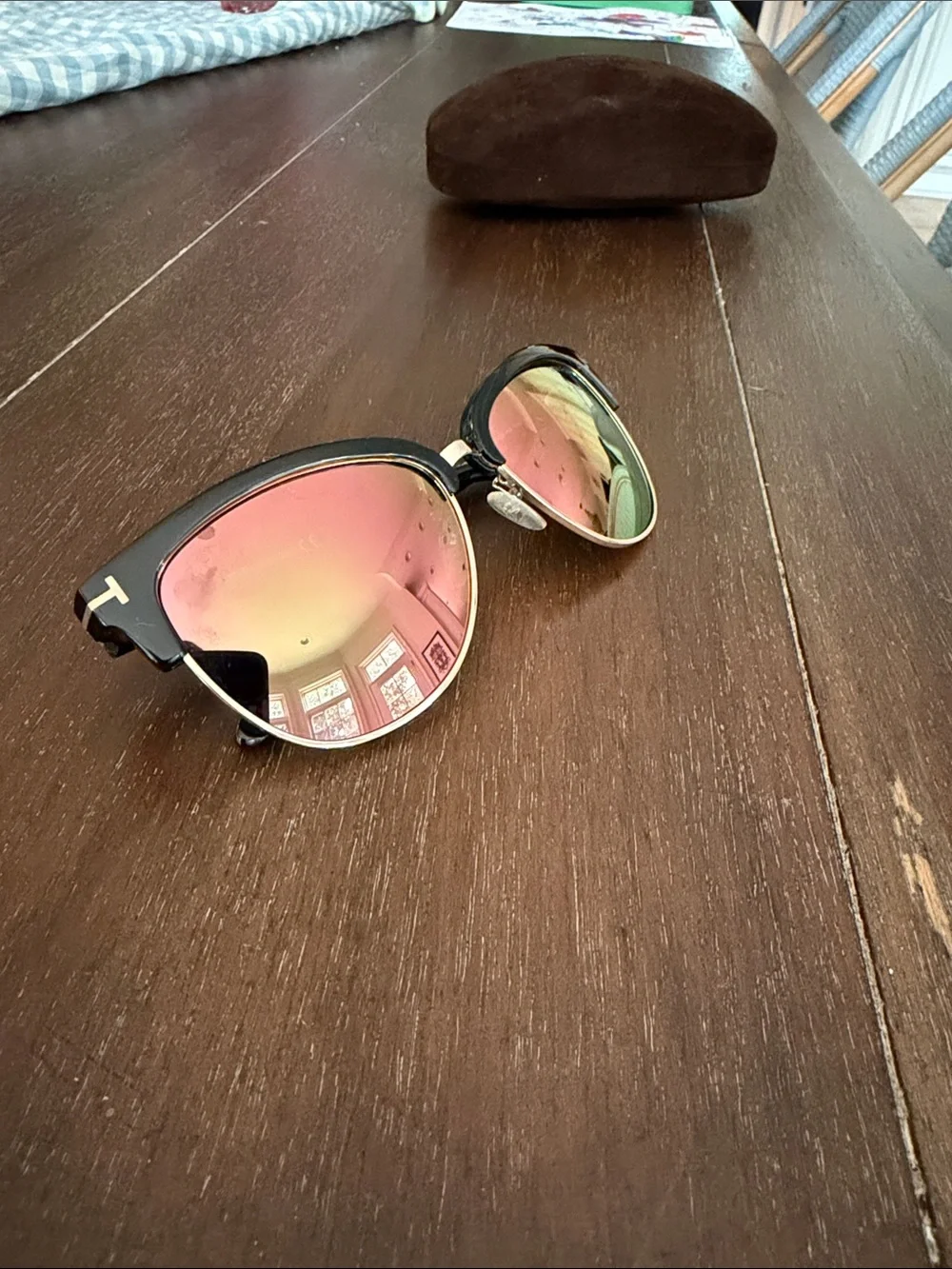 Tom Ford Cat-Eye Aviator Sunglasses